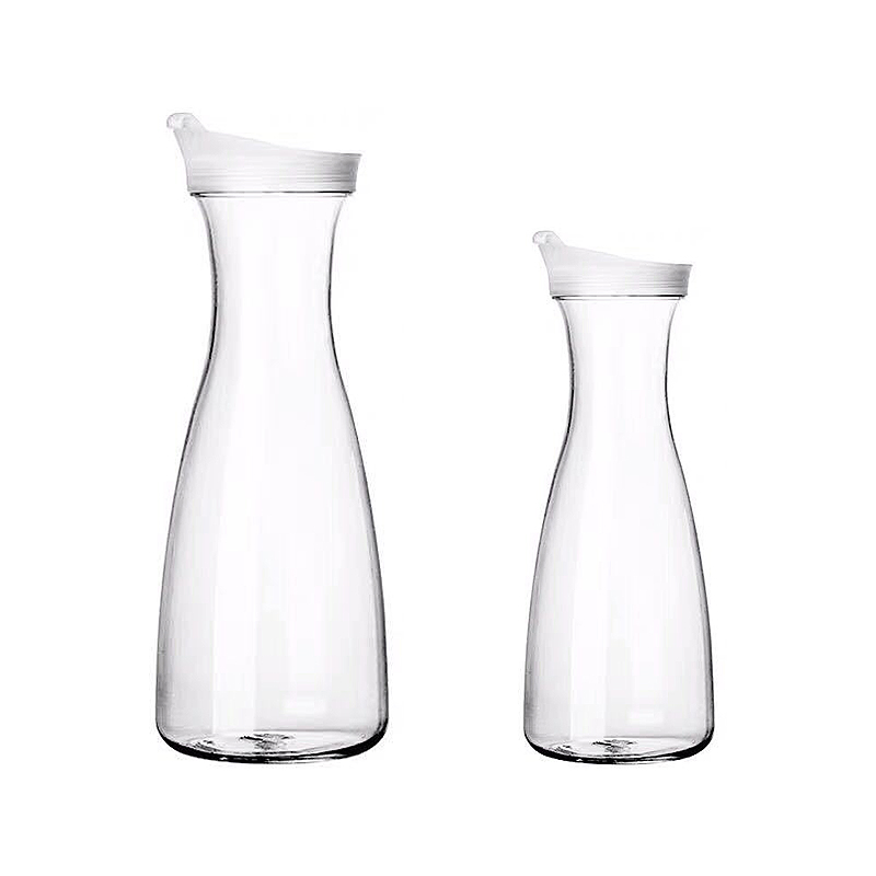 Wholesale 1.5L Plastic Beverage Water Pitcher Tea Bottle Transparent Juice Jug