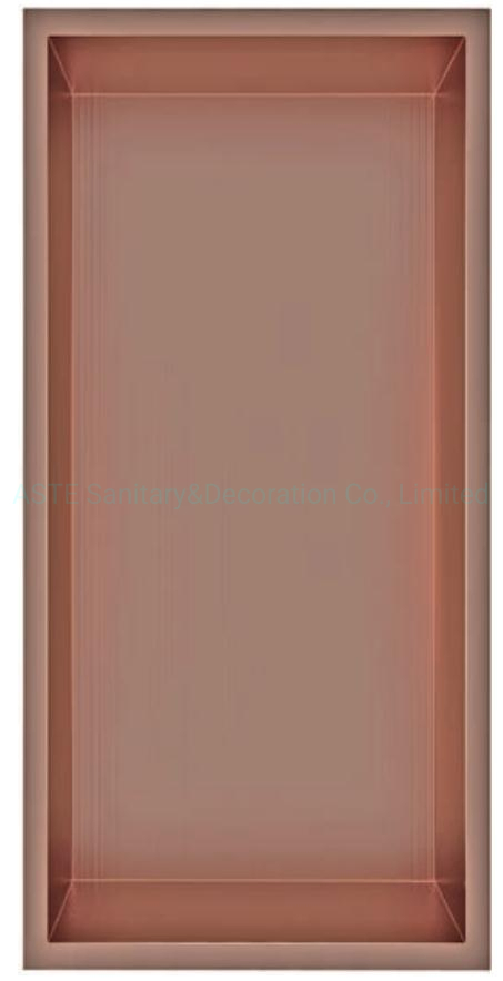 24× 12, Inch Bathroom Accessories Double Shelf Bath Insert Built in Embedded Holder Recessed Wall Mounted Stainless Steel Shower Niche for DN2412