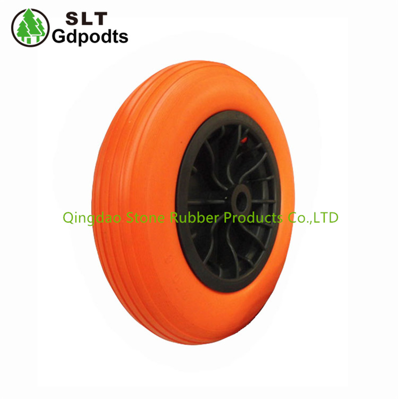 14 Inch Inflation Free Wheel PU Wheel for Wheelbarrow