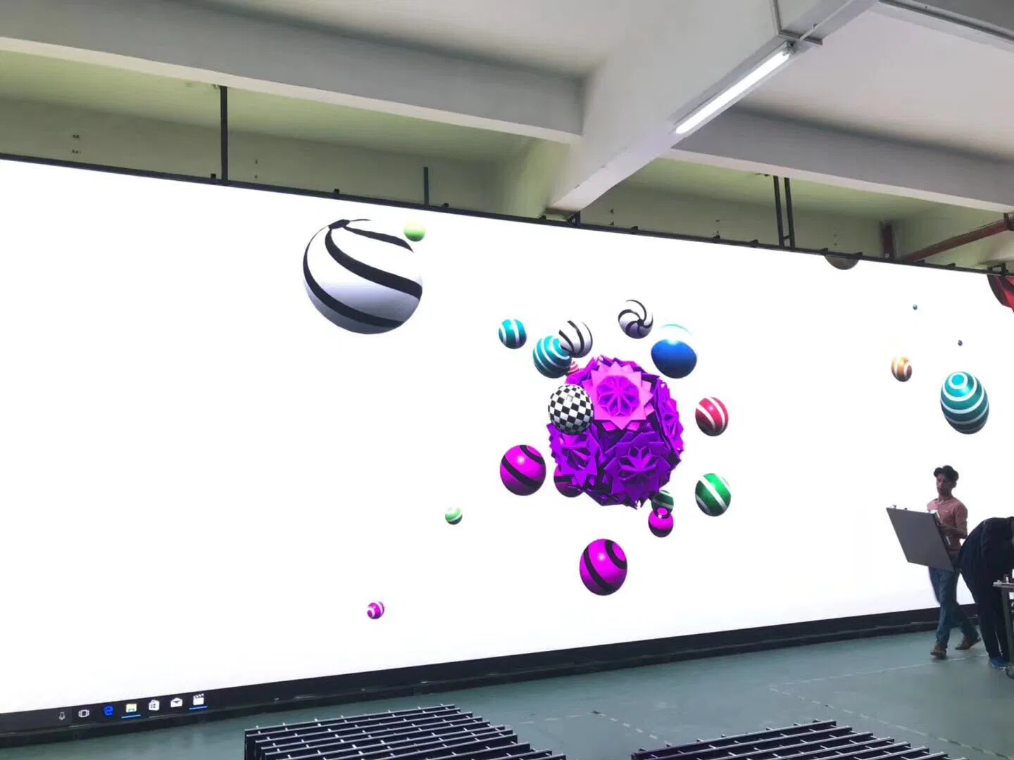 Absen Gloshine Indoor Rental Flat Curve Interior Exterior Front Maintence P2.604/P2.976/P3.91 Pantalla LED LED Screen Stage LED Video Wall LED Display