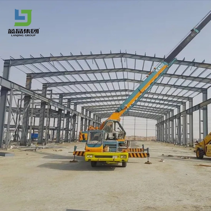 Pre-Engineered Prefab/Prefabricated Steel Structure Plant Industrial Factory Construction Metal Frame Building for Customized Warehouse Workshop