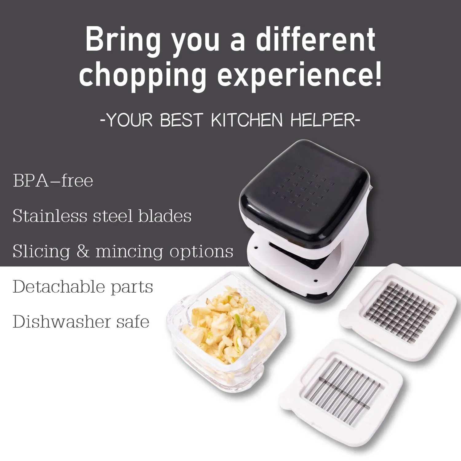 Тёрка для чеснока и овощей из нержавеющей стали