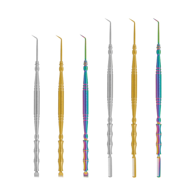 Professional Reusable Stainless Steel Eyelash Lift Kit Metal Lash Lift Eyelash Separator Tool