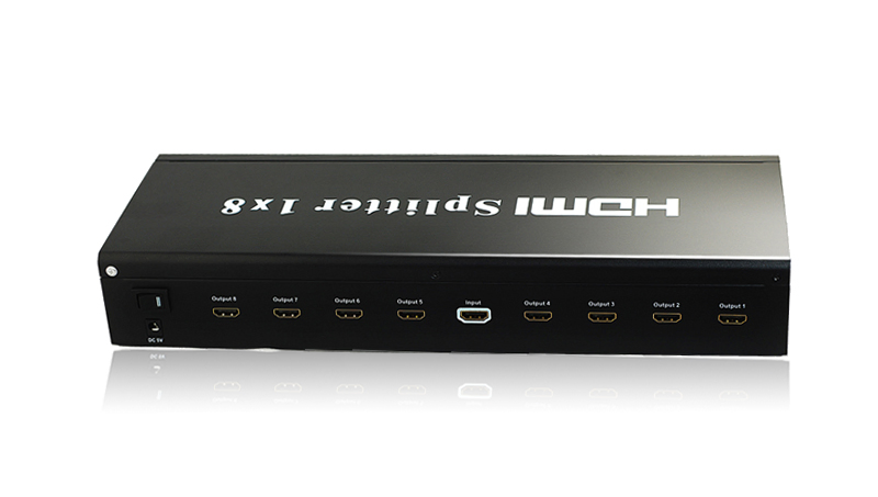 HDMI-сплиттер 1x8 Top Desk House с поддержкой 3D