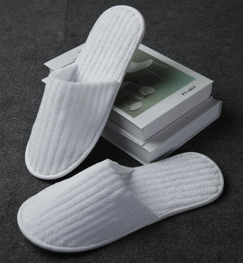Hotel Collection Cotton Bedroom Sipper Disposable Slippers (JRD727)