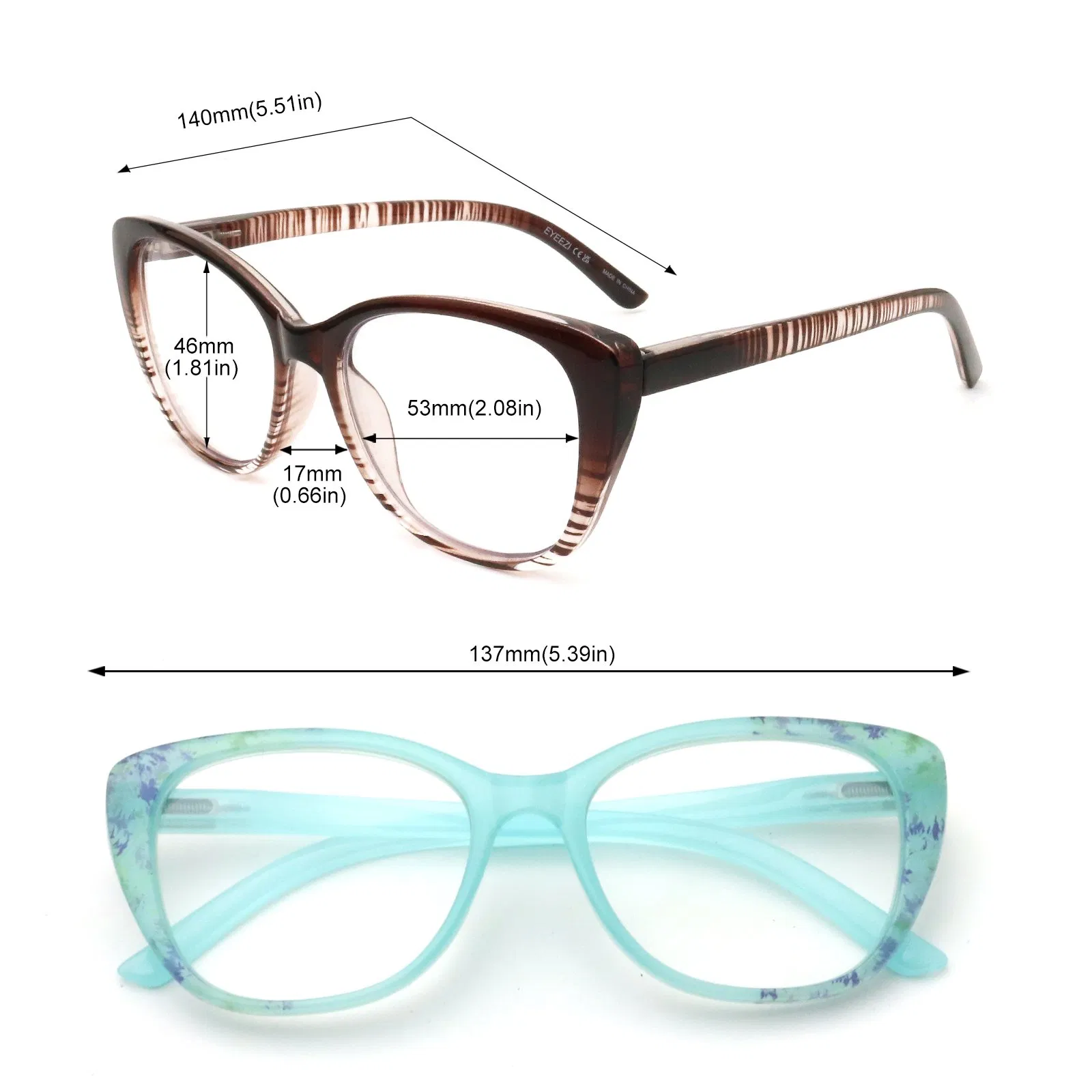 2026 Ready Stock PC Reading Glasses +1.00 to +3.50 Ultra Lightweight Anti-Slip Nose Pads