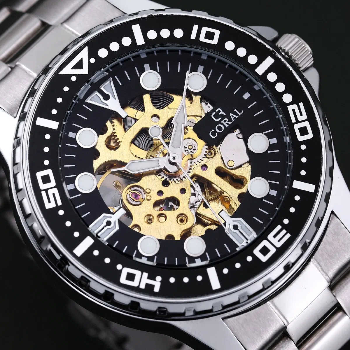 Promotion Smart Watches Mechanical Steel Men Fashion Watch Supplier for Apple