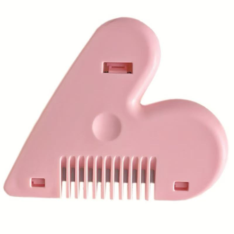 Cross-Border Wholesale Love Hair Shaving Trimming Eyebrow Household Bangs Makeup Scissors