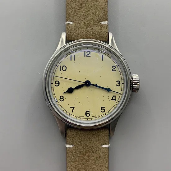 Custom 4897 Movement Leather Strap Sapphire Glass 36mm Diameter Steel Automatic 904L Superclone Aaaaa Watch 1: 1 Clean Factory Copy