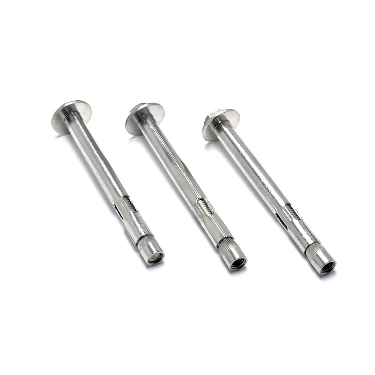 Анкерный болт распорный с фланцем SS304/316 M6-M12