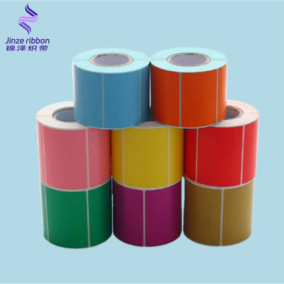 Colorful Coated Thermal Label Self Adhesive Sticker