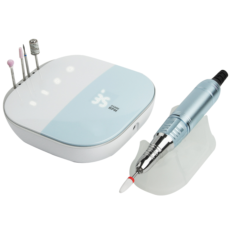 HD Digital Display 35000rpm Low Noise Electric Portable Nail Polisher