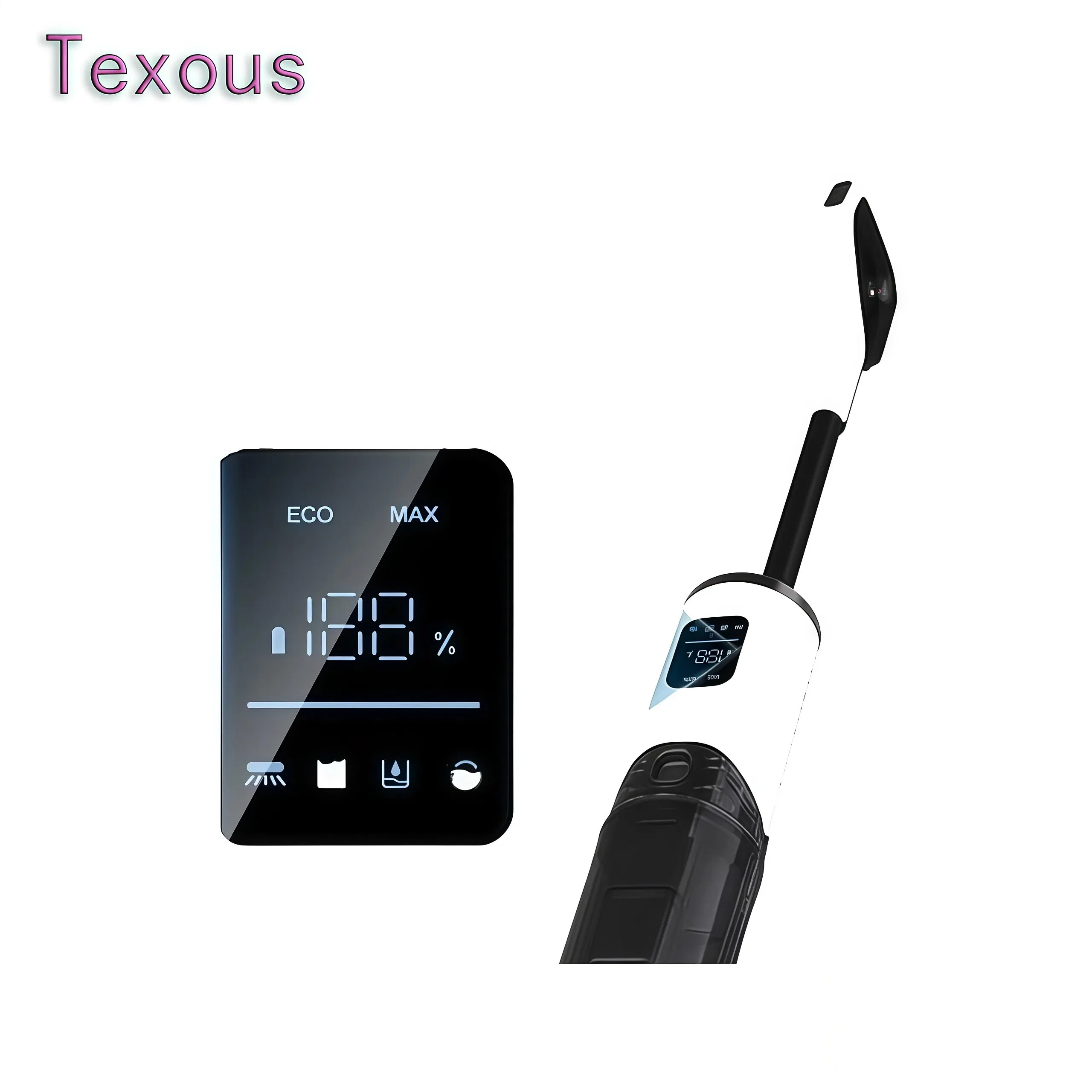 Powerful Dual-Purpose Home Floor Scrubber for Wet and Dry Cleaning