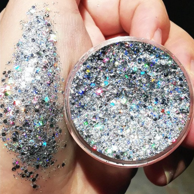 Glitter Glue Gel for Makeup, Face, and Body Art Makeup Glitters