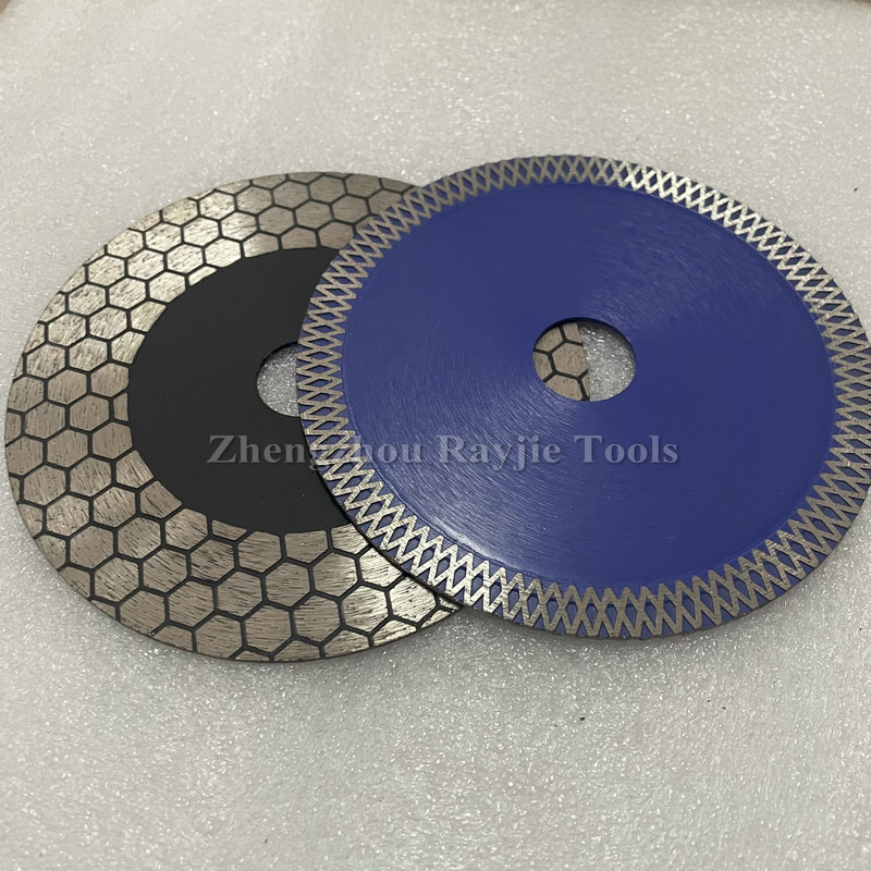 Hot Pressed Hexagonal Double Sided Diamond Marble Saw Blade Granite Cutting Disc Grinding Cutting Wheel for Tile