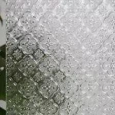 High Performance Insulated Raindrop Pattern Glass for Residential Windows