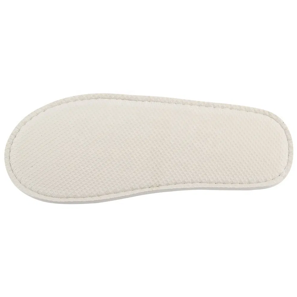 Hot 2021 Woman Slipper Terry Luxury Hotel Disposable Slippers White Color
