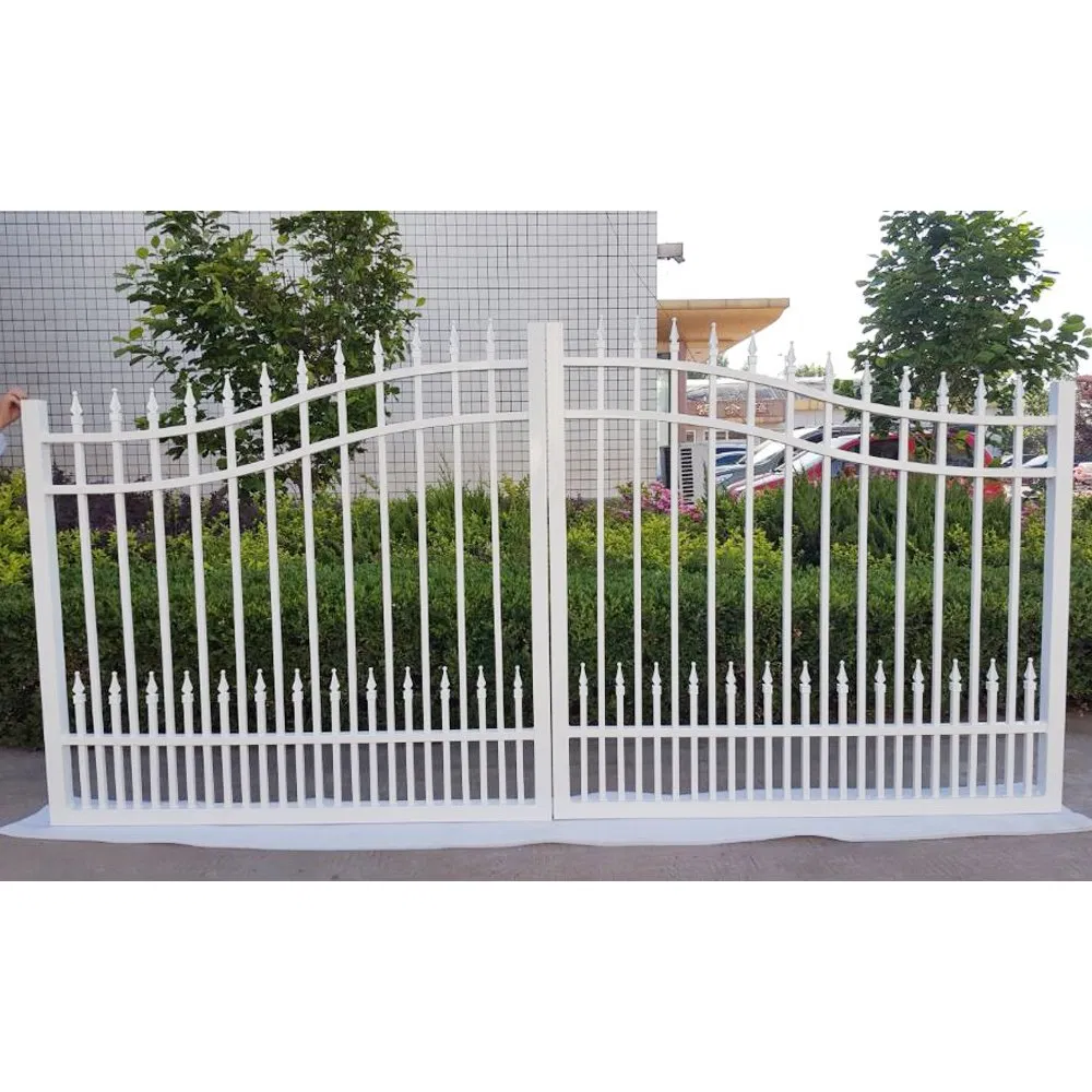 Automatic Luxuary Blade Slat Sliding Driveway Gate Aluminium Durable Outdoor Main Gate