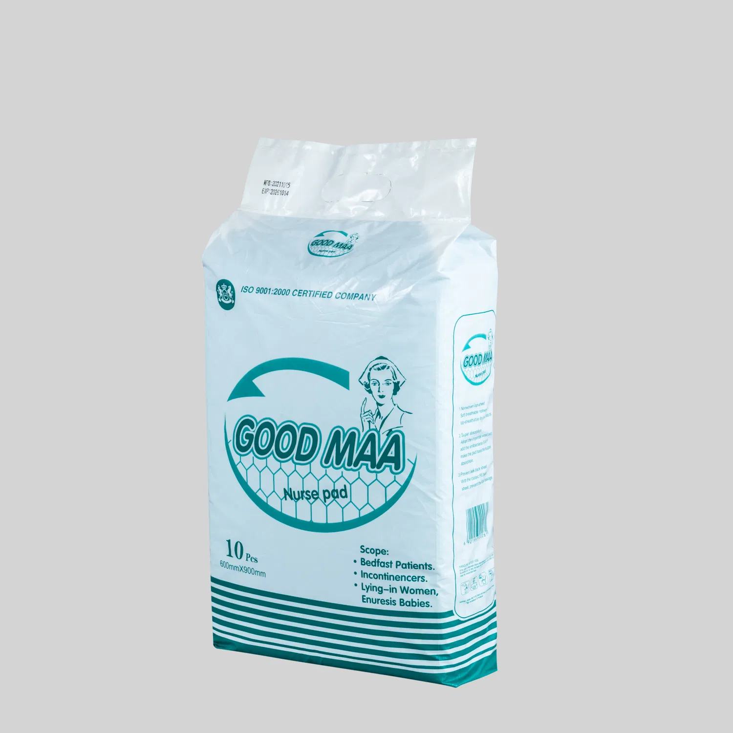 Hospital High Aborbency Medical Disposable Underpad Nursing Mattress Bed Pad Underpad Sales Hot in Africa Market