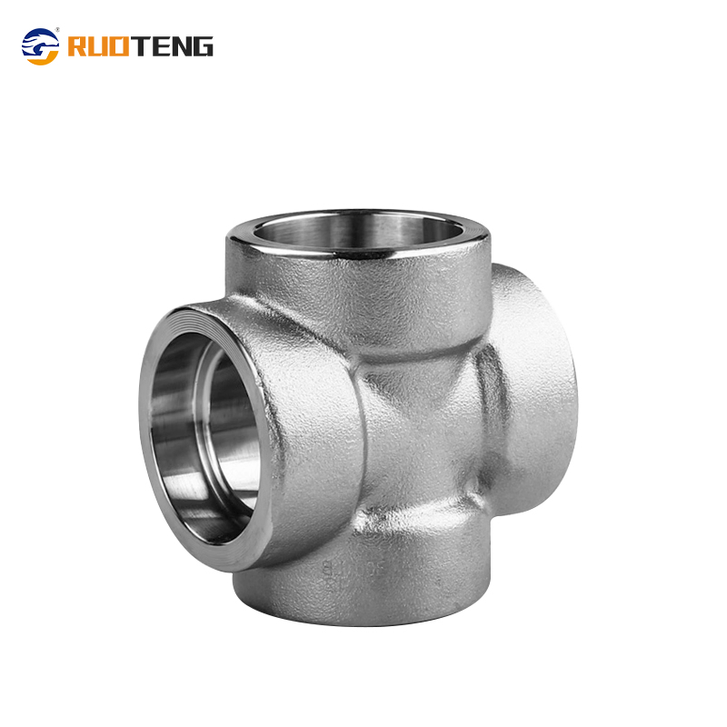 [Ruoteng] Class 3000 6000 9000 Stainless Steel 316L NPT Threaded Sw Cross