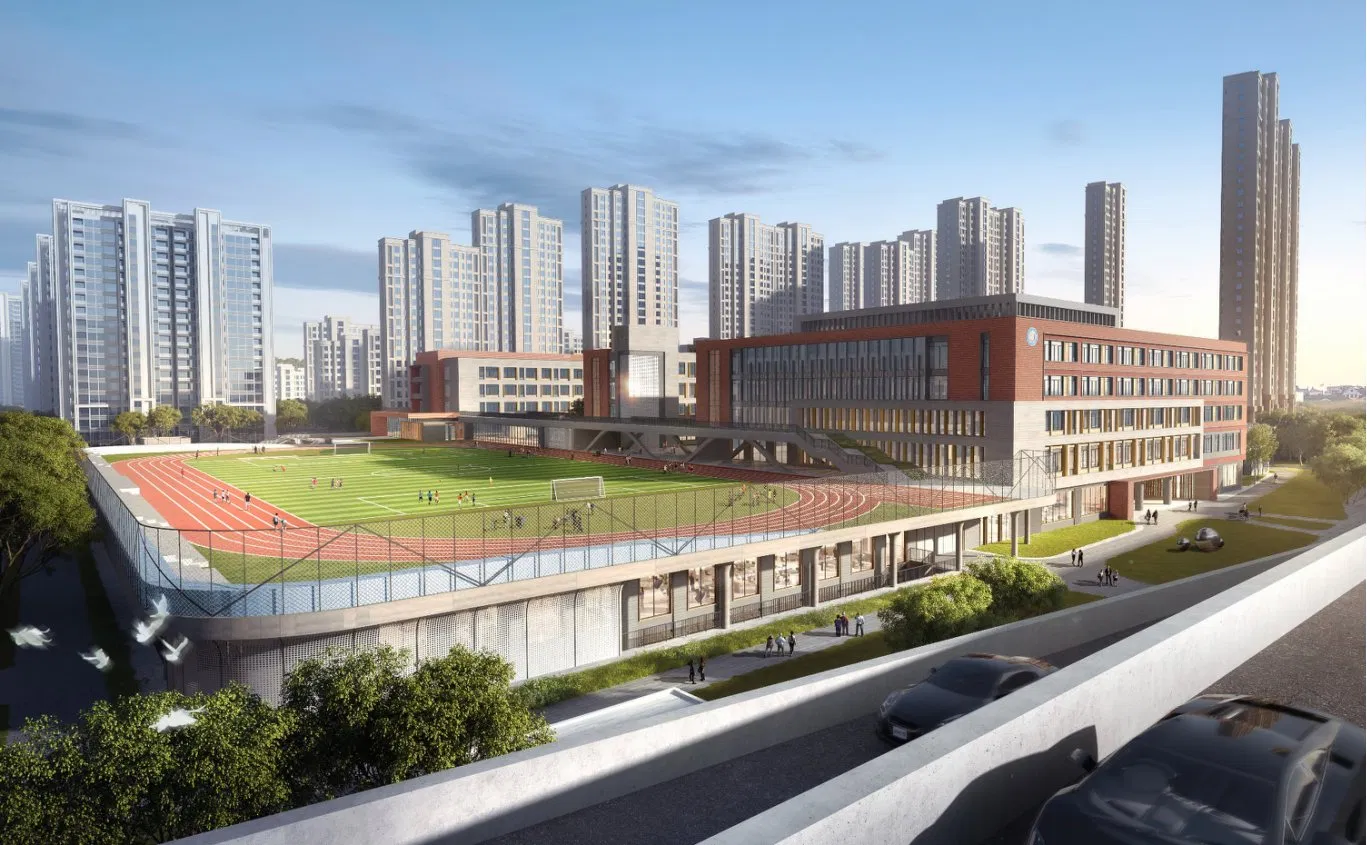 Premium H-Shaped Steel Components for Prefabricated Teaching Buildings