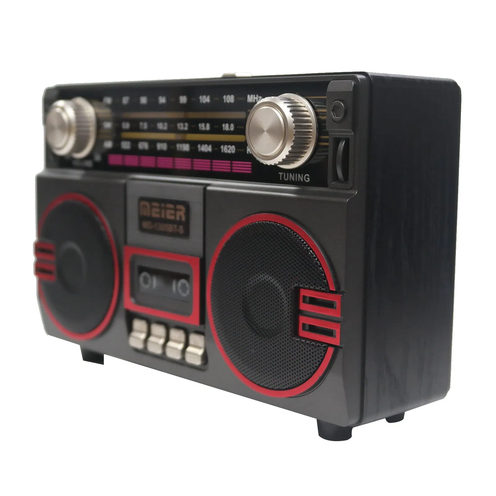 Multi-Functional Combat Emergency Hand-Powered Bluetooth Connected to The Solar Radio