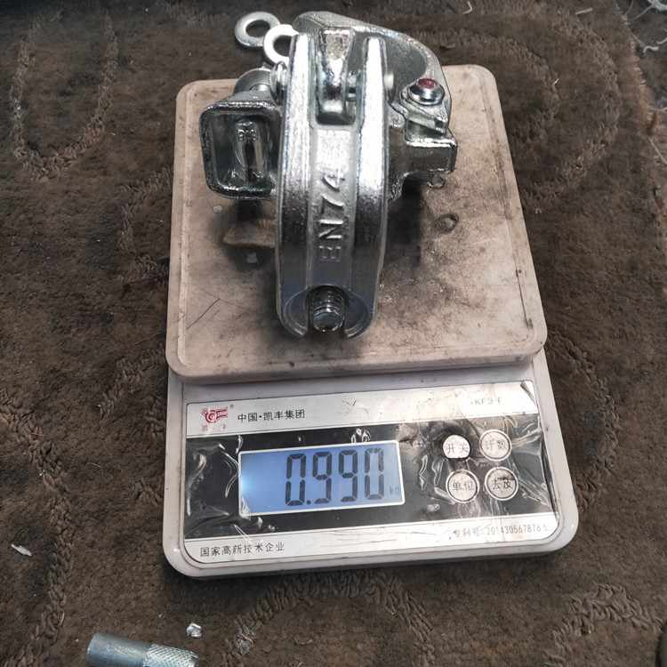 Scaffolding System Coupler Pressed Tube British Swivel Clamp Scaffolding Double Fixed Coupler for Scaffold Steel Pipe