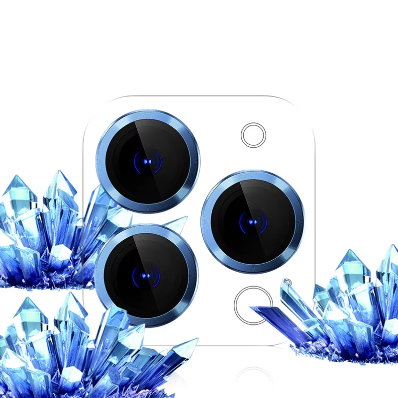 Защитная плёнка на камеру iPhone с радужным эффектом