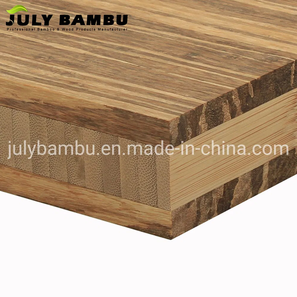 Fsc Certificated Strand Woven Bamboo Panel / Timber Sheet Use for Bamboo Desktop