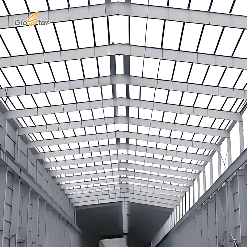 Prefabricated Steel Structure Workshop with 24m Single Span and Heavy Duty Capacity