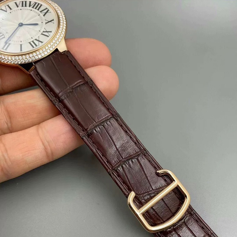 Wholesale 5A Quality Men's Watch with 42mm Large Dial, 1: 1 Ratio, Men's Mechanical Watch, Genuine Leather Strap, Waterproof Watch