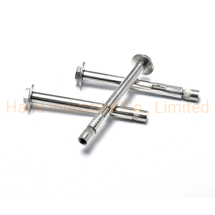 Анкерный болт распорный с фланцем SS304/316 M6-M12