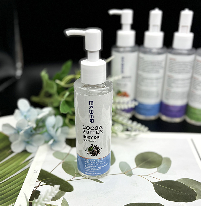 Radiance Body Massage Oil Whitening Moisturizing Organic Cocoa Body Gel Oil