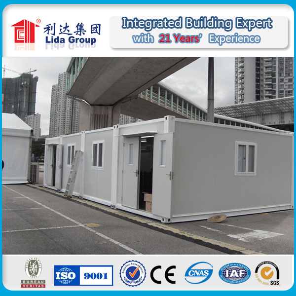 Prefabricated House/ Mobile Container House for Labor Camp, Campsite, Camping Caravan Manufacture