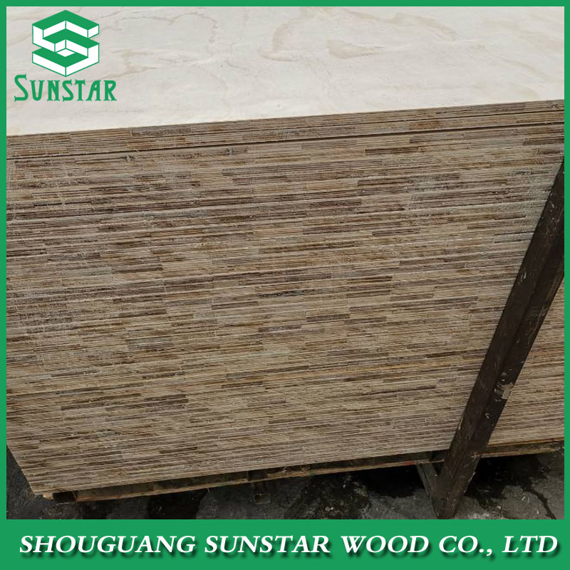 Wholesale Melamine Faced Plywood Block Board Finger Joint Plywood for Furniture Decoration