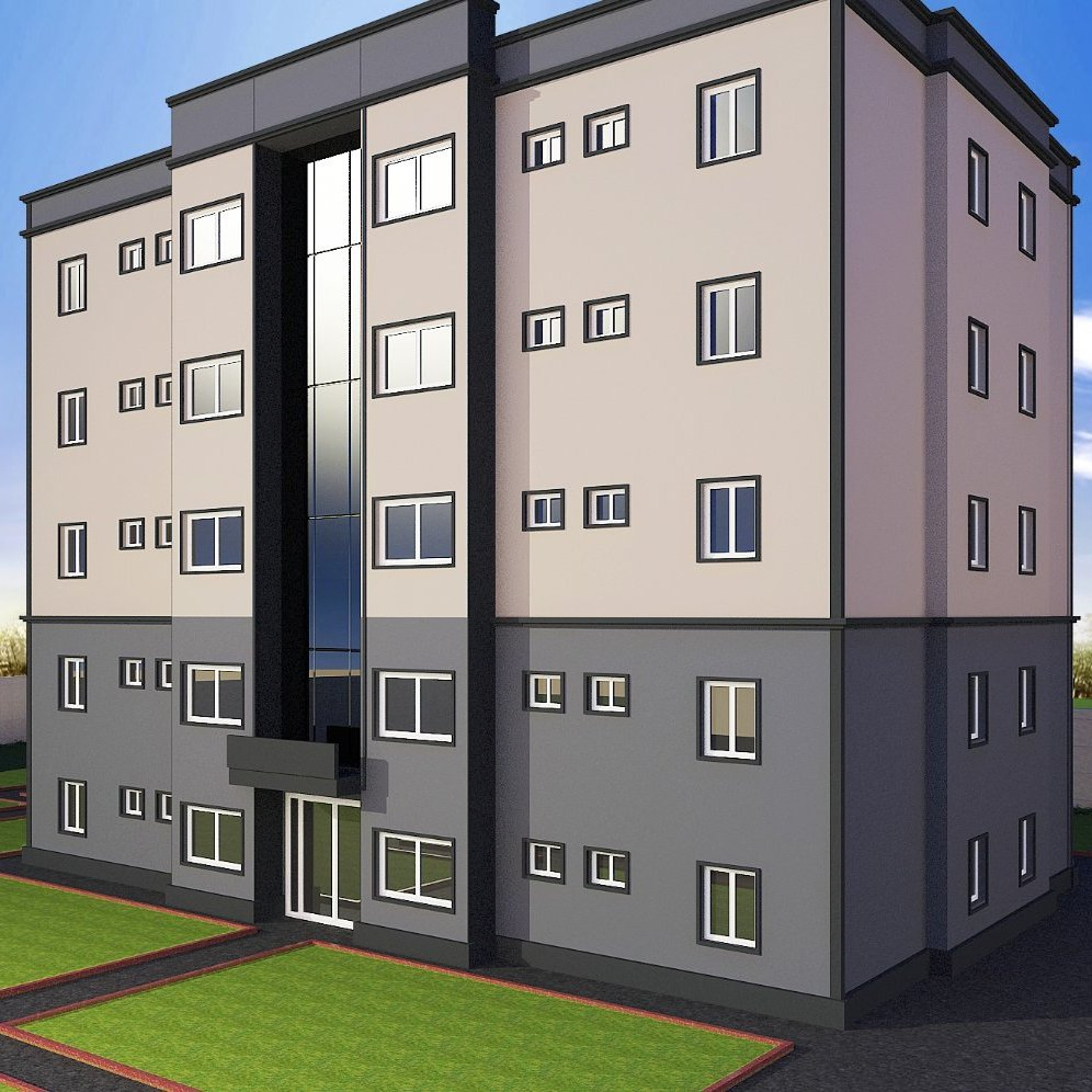 Steel Structure Building Multi-Story Prefab House Apartment