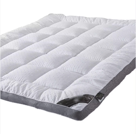 Wholesale Polyester Filling 5 Stars Hotel Mattress Topper for Mattress Down Bed Mattress