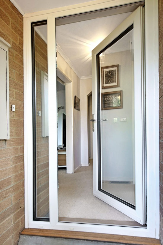 Conch UPVC Casement Door for Kitchen Bathroom Waterproof Moistureproof