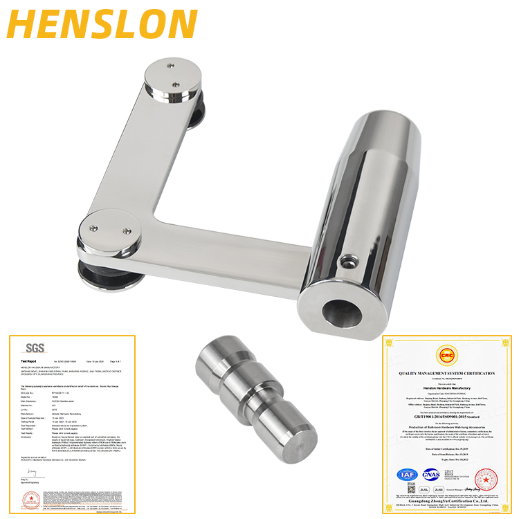 Stainless Steel CNC Machine Casting L Glass Clamp Fitting Accessories Over Panel Side Panel Connecting Patch
