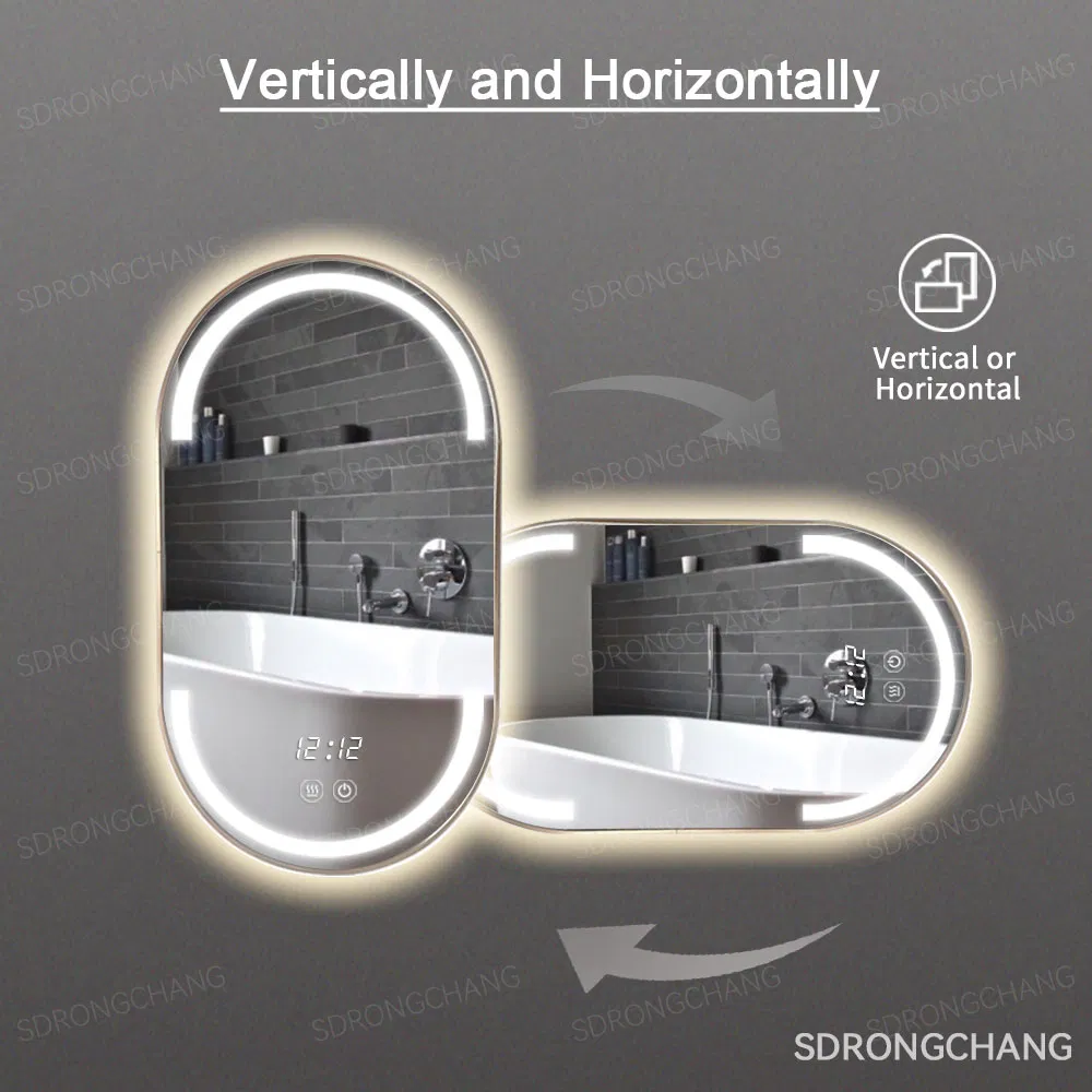 Environmentally Friendly and Safe Tempered Mirrors/Chemical Tempering /Good Flatness Full-Length Mirrors