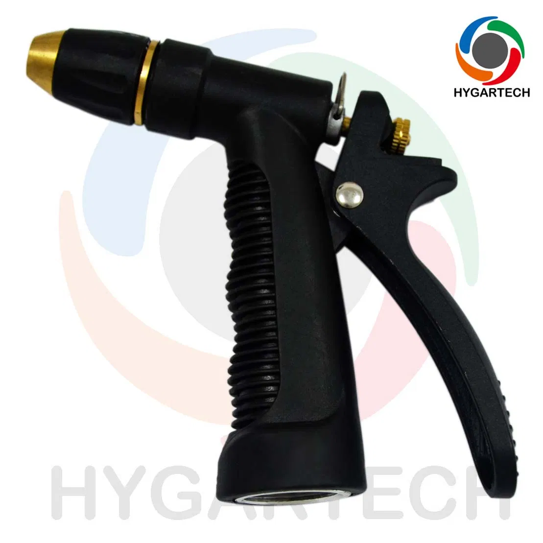 Металлическая насадка-пистолет для шланга с курковым управлением