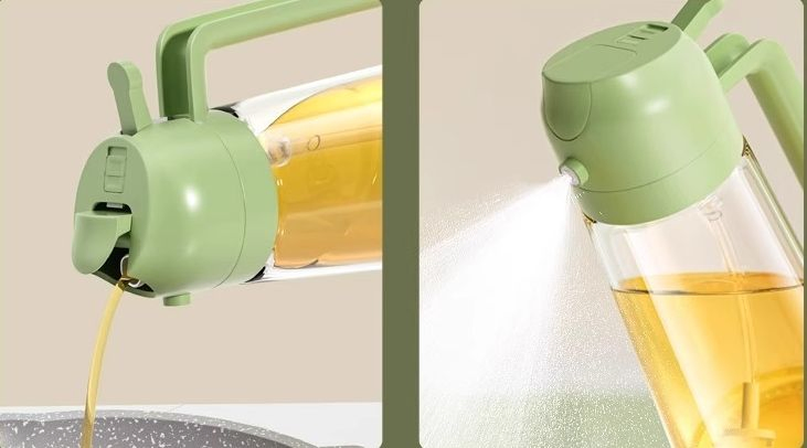 2-in-1 Oil Dispenser and Oil Sprayer