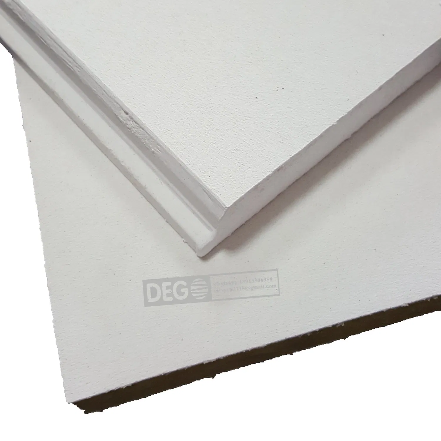Rock Wool Acoustic Ceiling Panels Sound Absorbing Ceiling Board Material Stonewool Ceilings