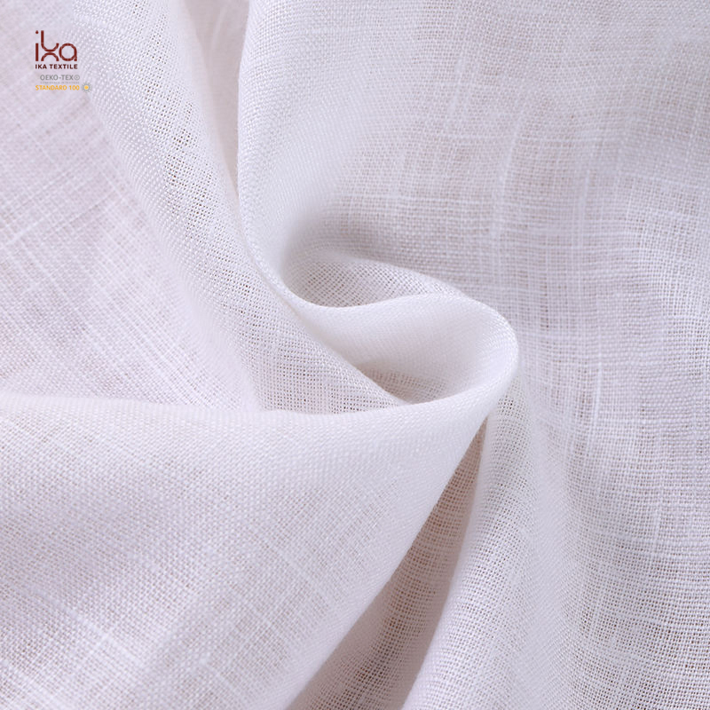 Aesthetic Home Decor Fabric Wedding Christmas Party Decoration Lunch Dinner Woven White Custom Printed Embroidery Pure Linen Napkin with Logo