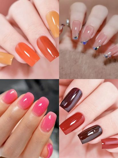 High Quality UV Nail Polish Extension Gel Builder Odor Free Painless Strong