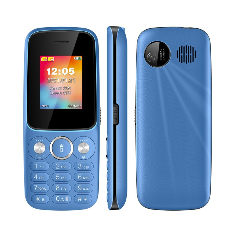 Кнопочный телефон Uniwa E1804, 1.77 дюйма, 2 SIM