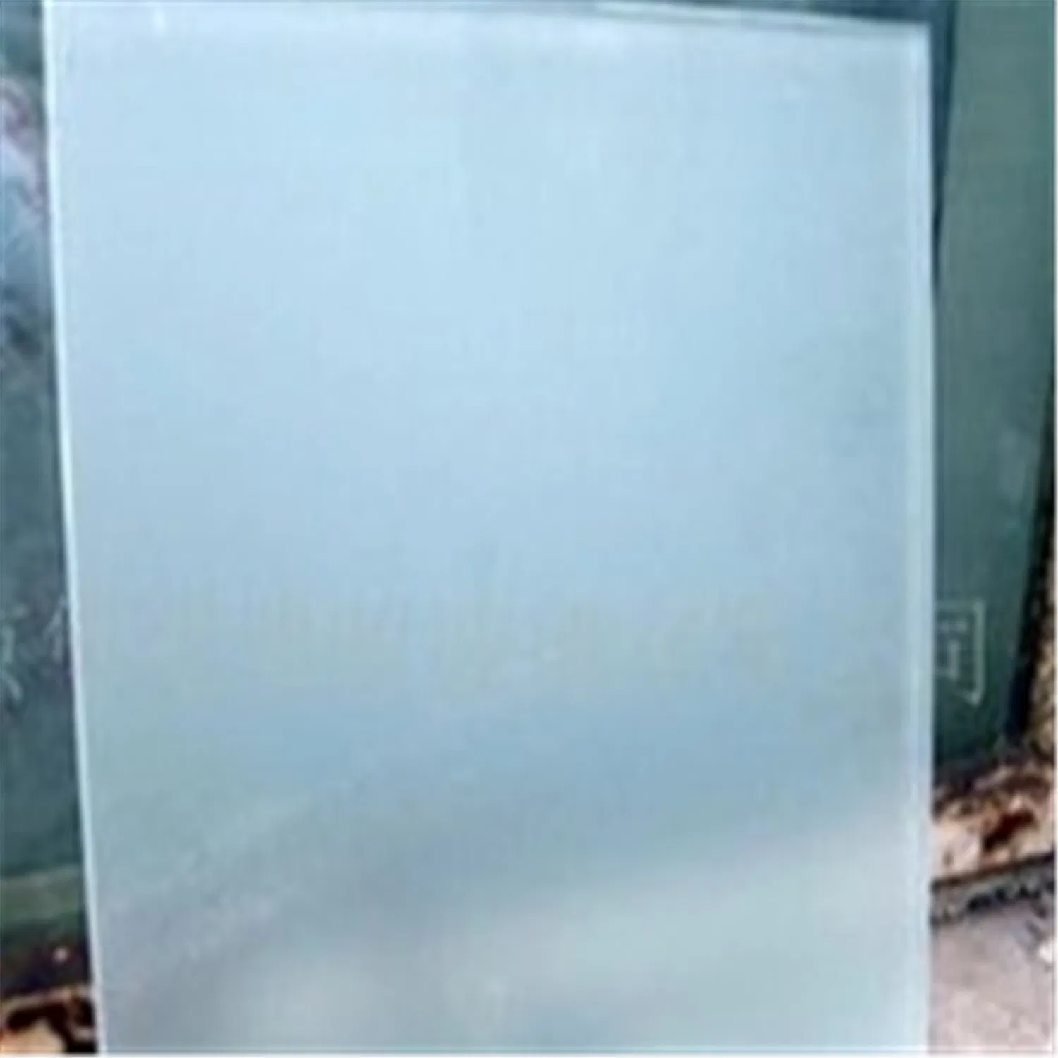 4mm Painted Acid Etched Glass for Home Decoration