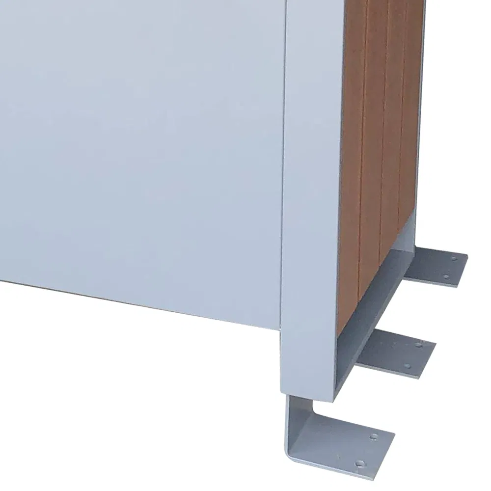 Металлические кашпо для сада, прямоугольные, цветные