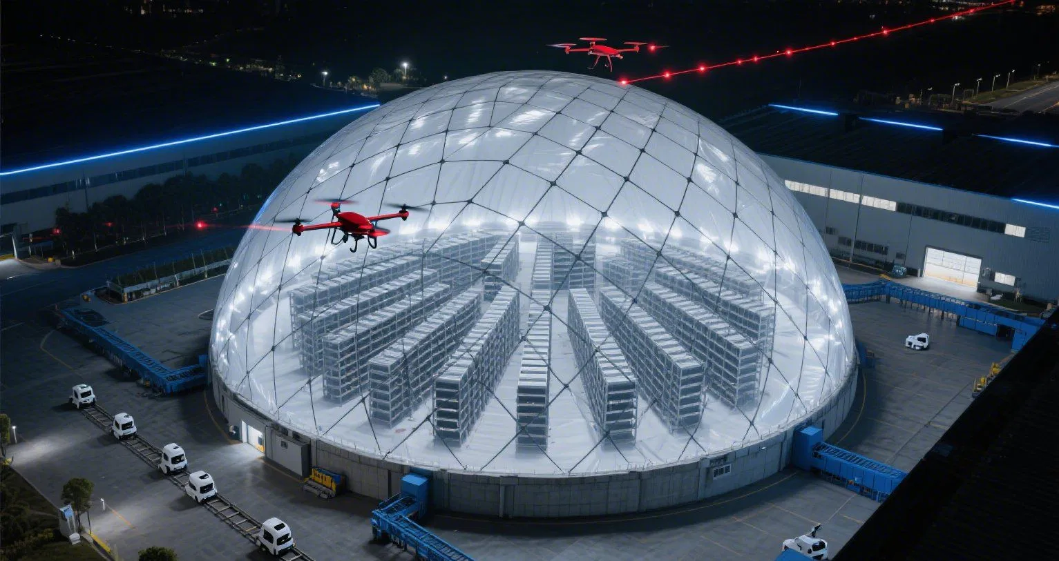 Customizable Inflatable Dome Air Dome for Shortened Production Time