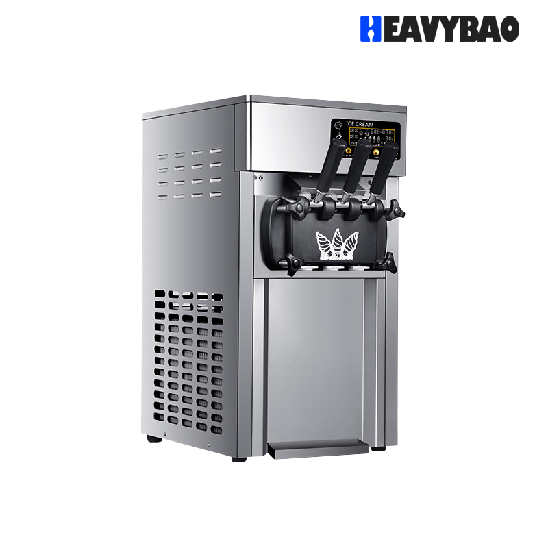 Heavybao 110V 220V Efficient Industrial Commercial Soft Serve Ice Cream Machine Maker
